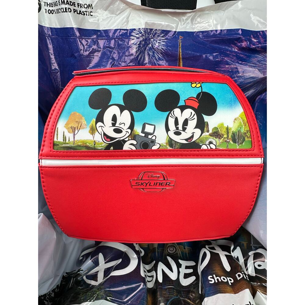 Loungefly Red Mickey Mouse Crossbody Bag